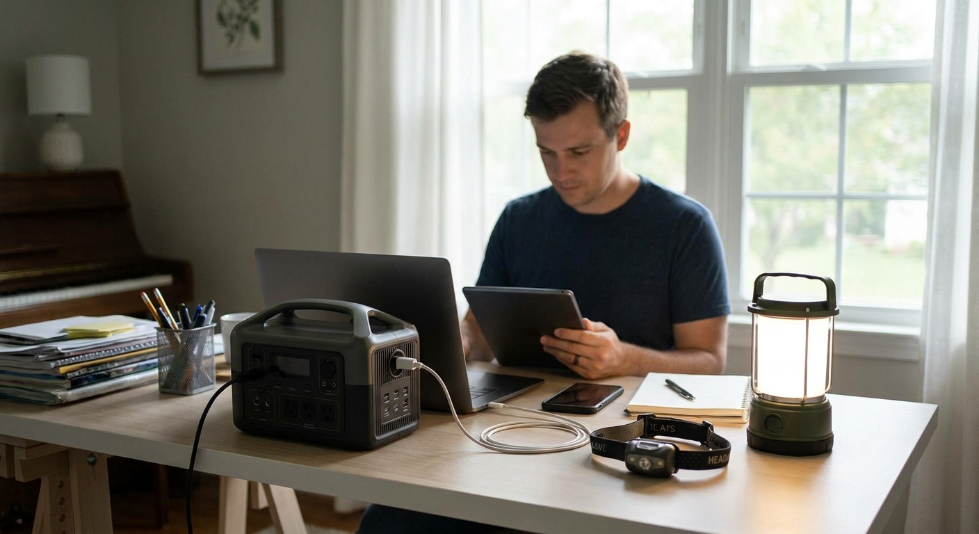 How to keep a home office running during extended power outages