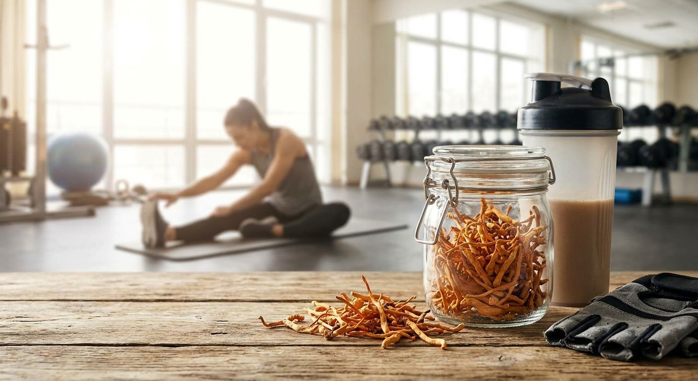 Cordyceps dla sportowców siłowych i regeneracji
