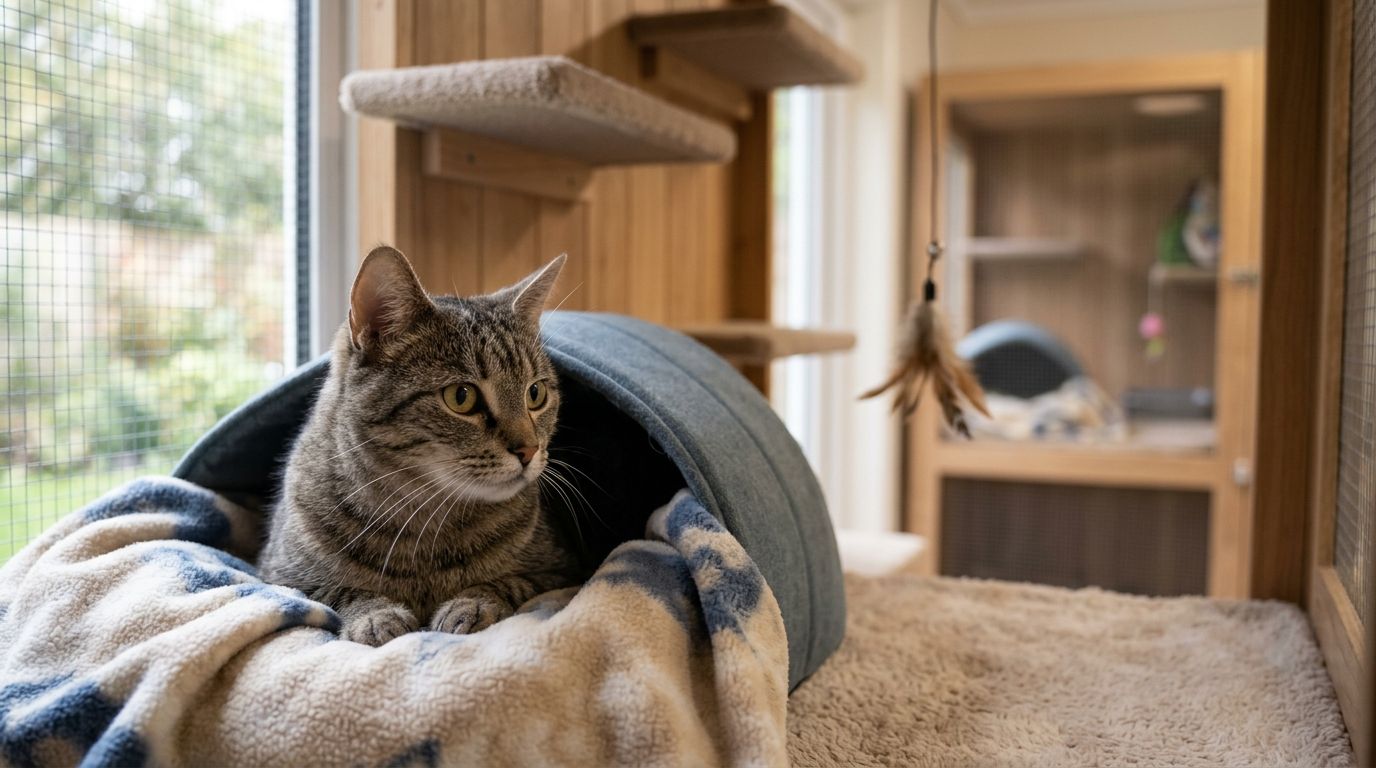 Cat boarding for anxious cats: complete 2026 guide