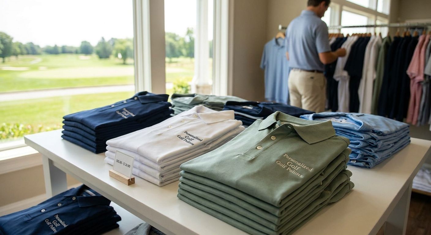 How much do custom golf polos cost in 2026?