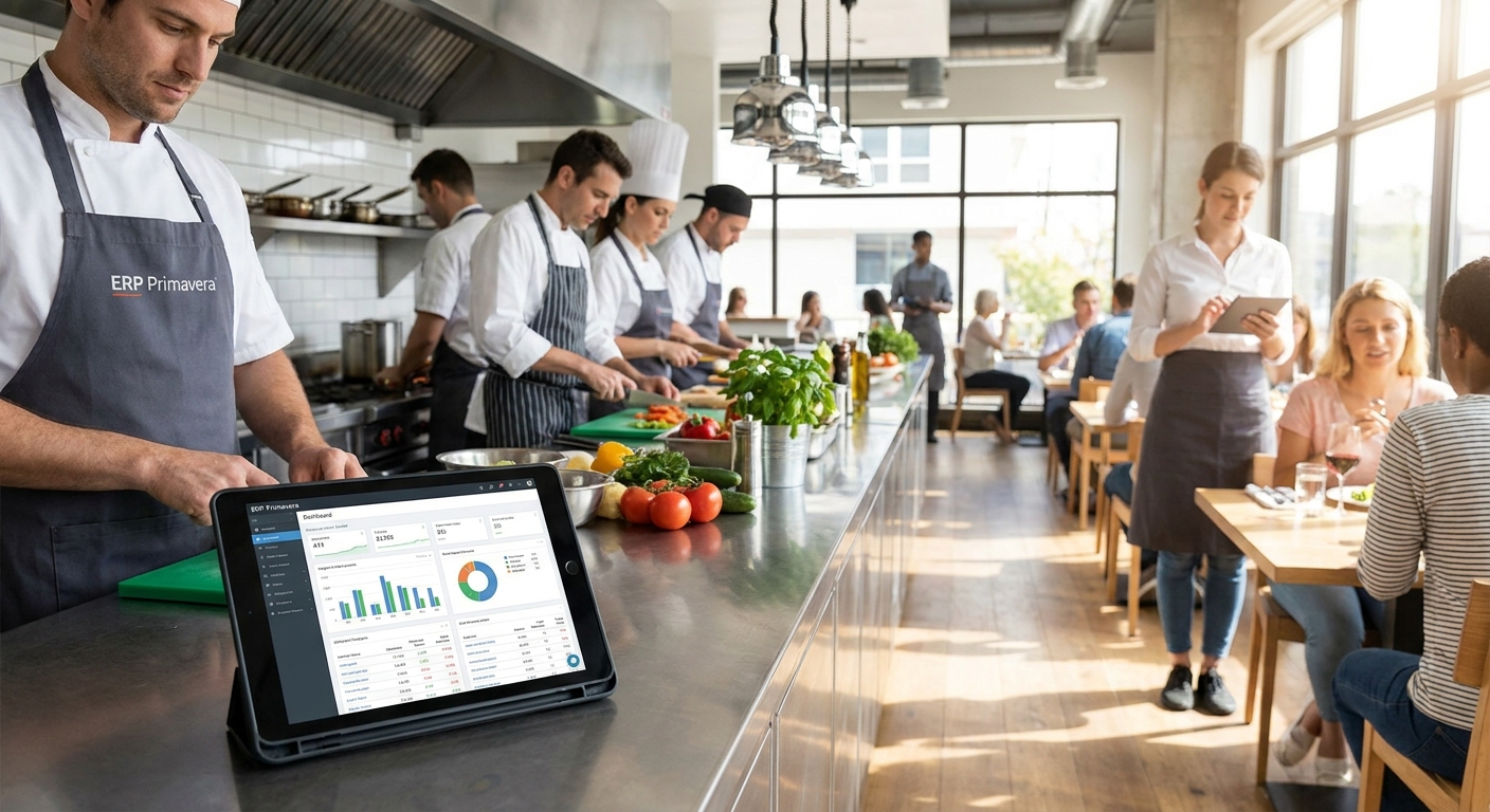 ERP Primavera for restaurants and hospitality groups