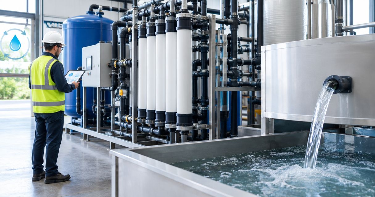 Best industrial water filtration systems for wash water recycling