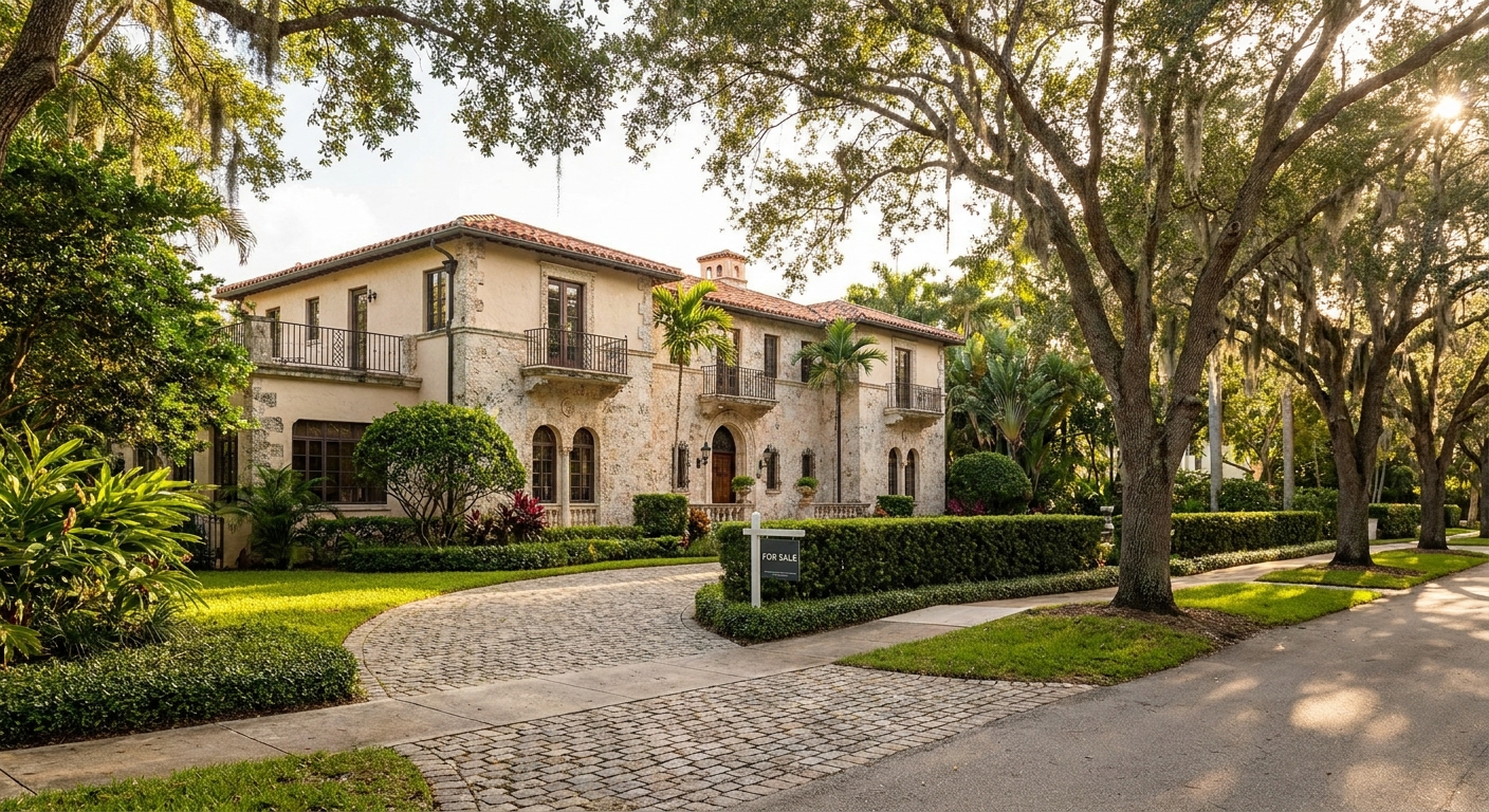 Best historic mansions for sale in Coral Gables