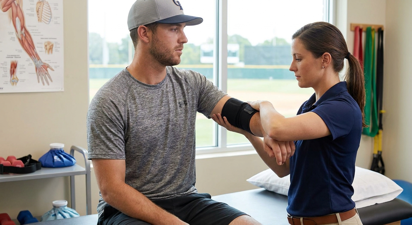 How to treat elbow pain from throwing injuries in baseball