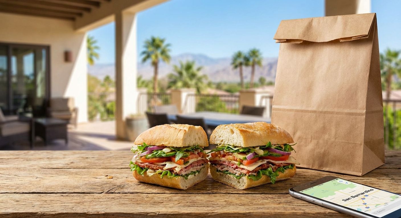 Best sandwich shops for lunch delivery in San Bernardino 2026