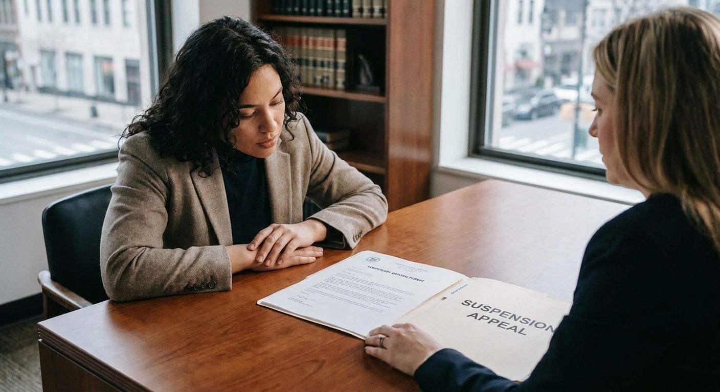 How to get a temporary driving permit during a suspension appeal