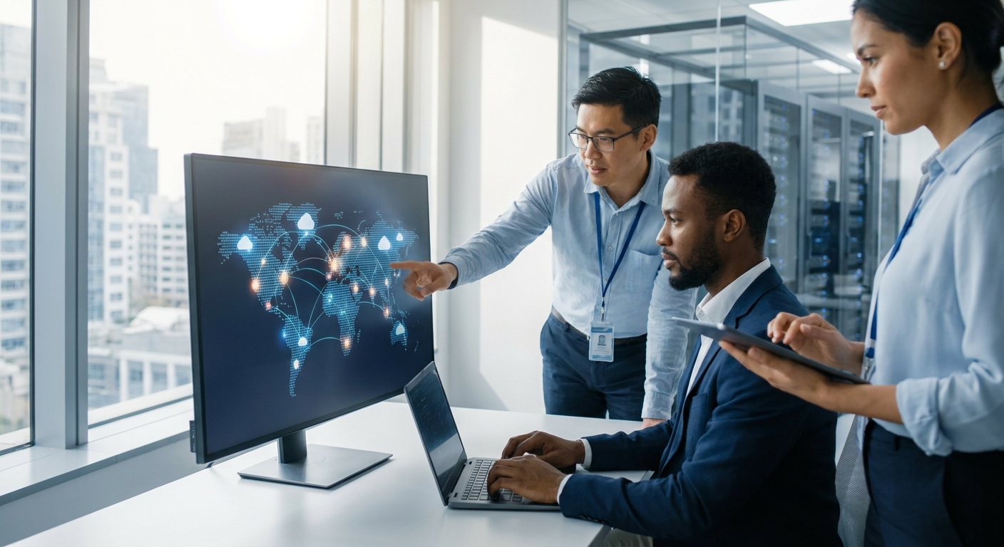 Managed cloud services for multi-region enterprises