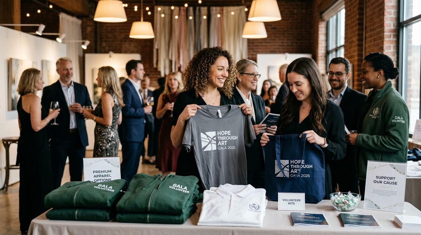 Best custom apparel companies for nonprofit galas 2026