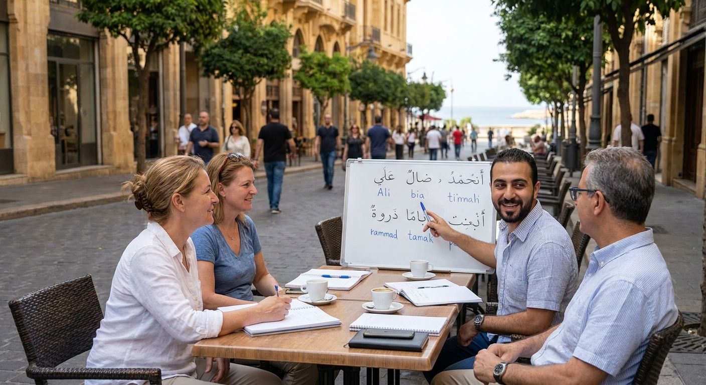 Lebanese Arabic classes for travelers visiting Beirut