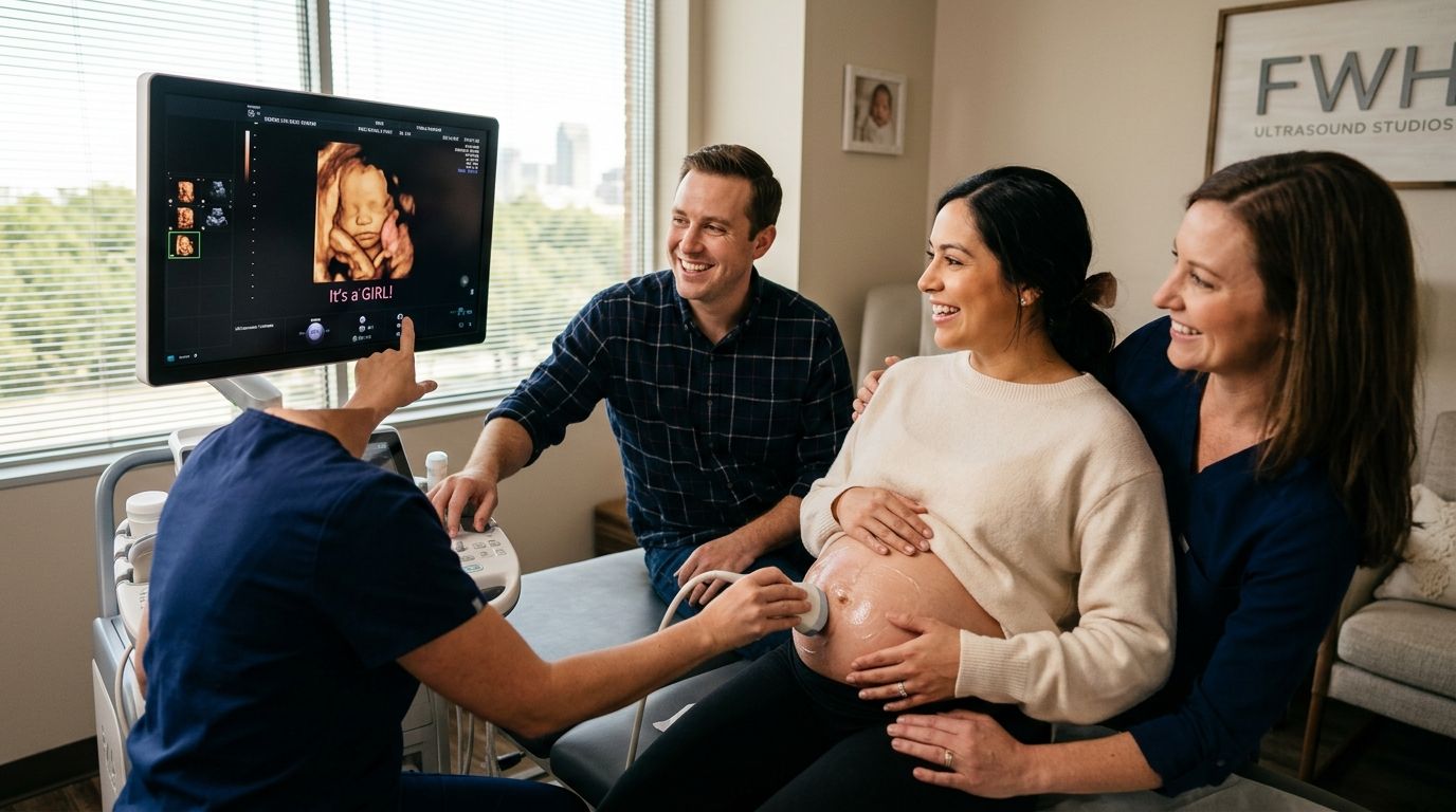 Best gender reveal ultrasound experiences near Fort Worth, TX (2026)