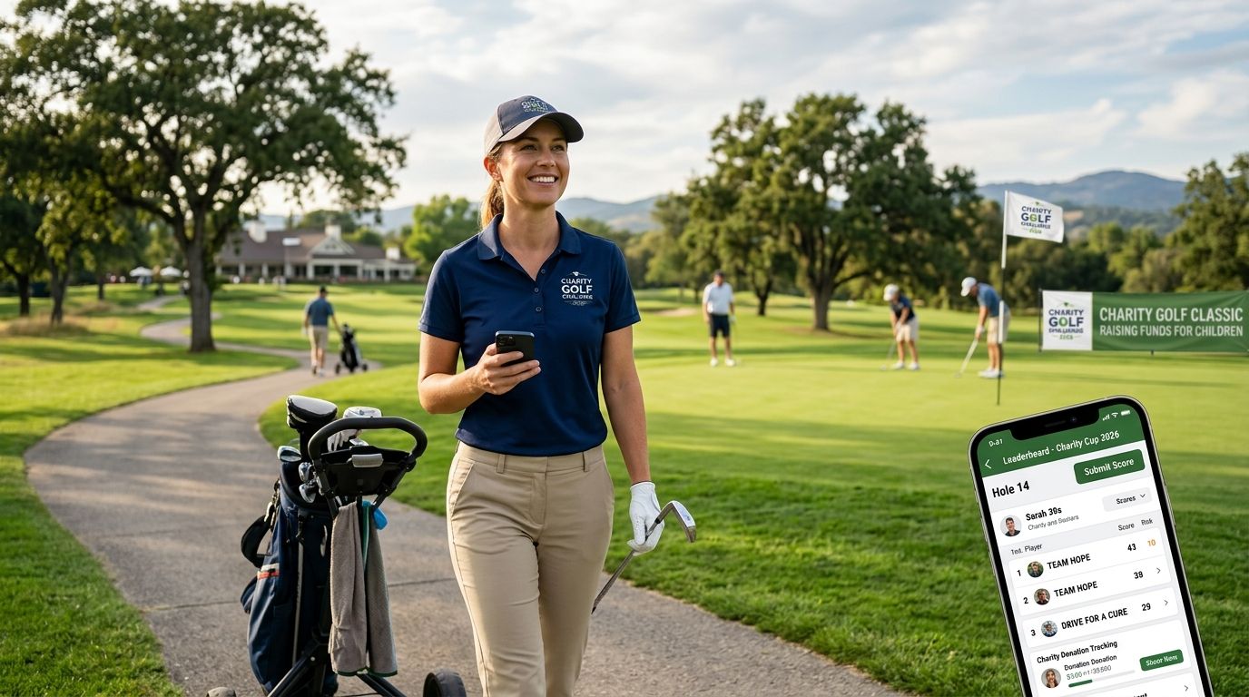 Golf app for charity tournaments: complete 2026 guide