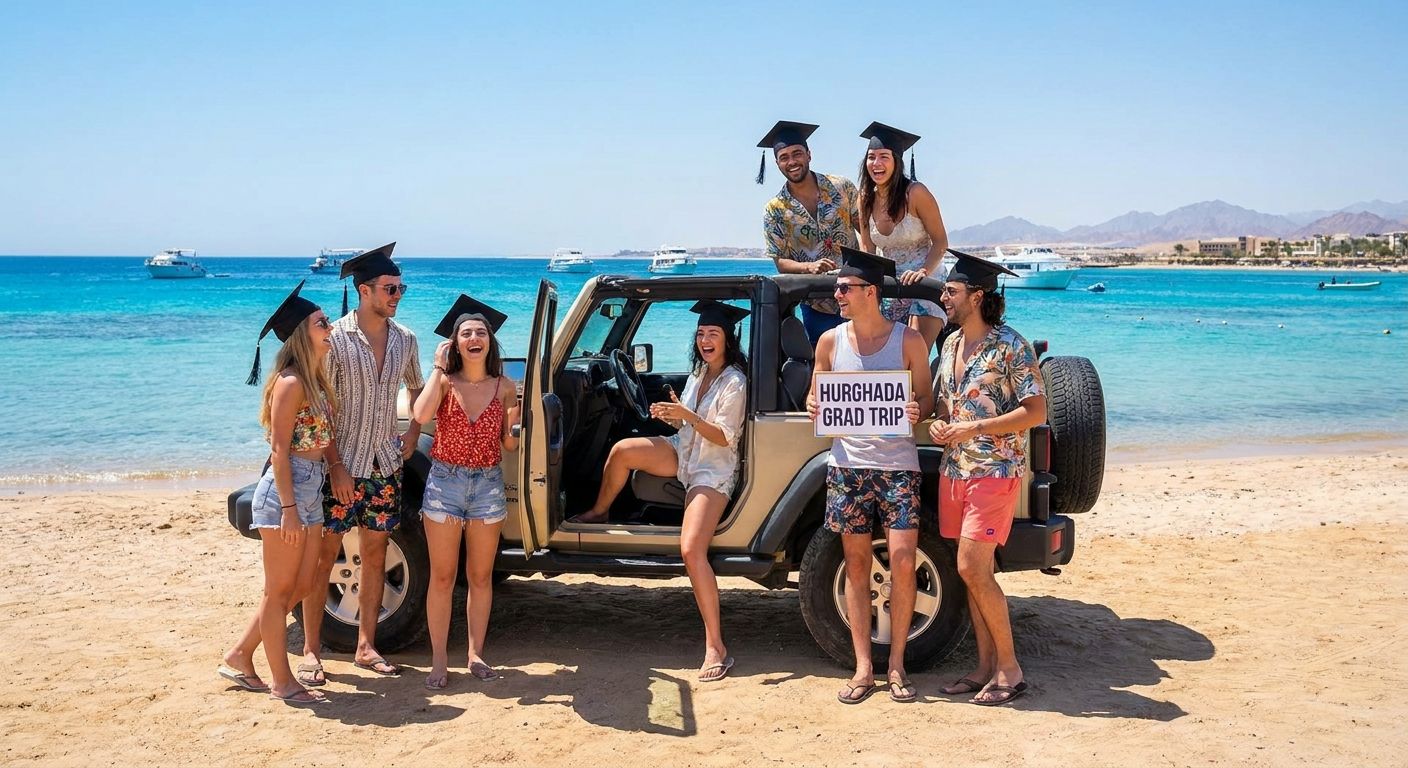 Graduation trip excursions for students from Hurghada