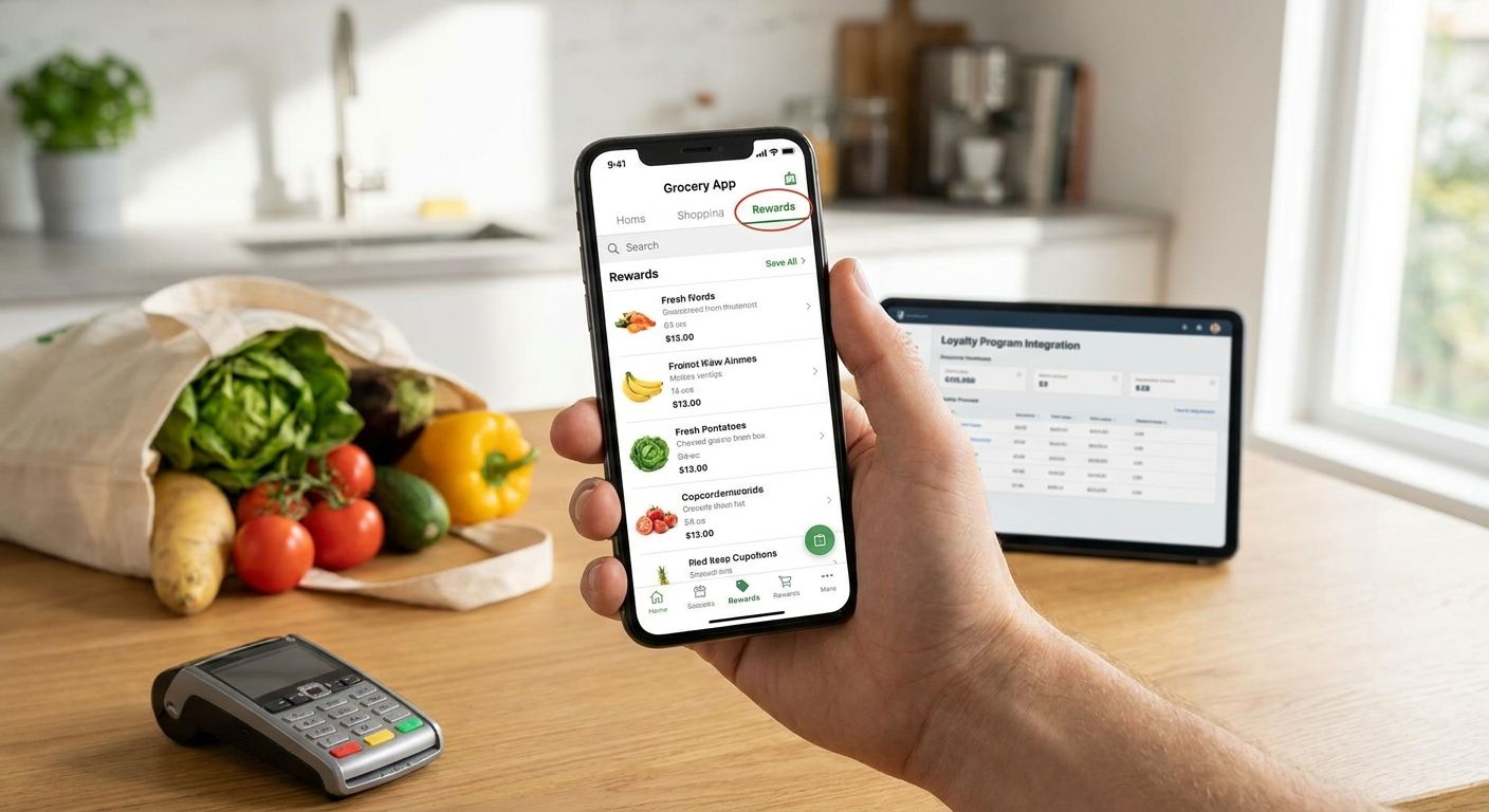 How to integrate loyalty rewards into a white-label grocery app