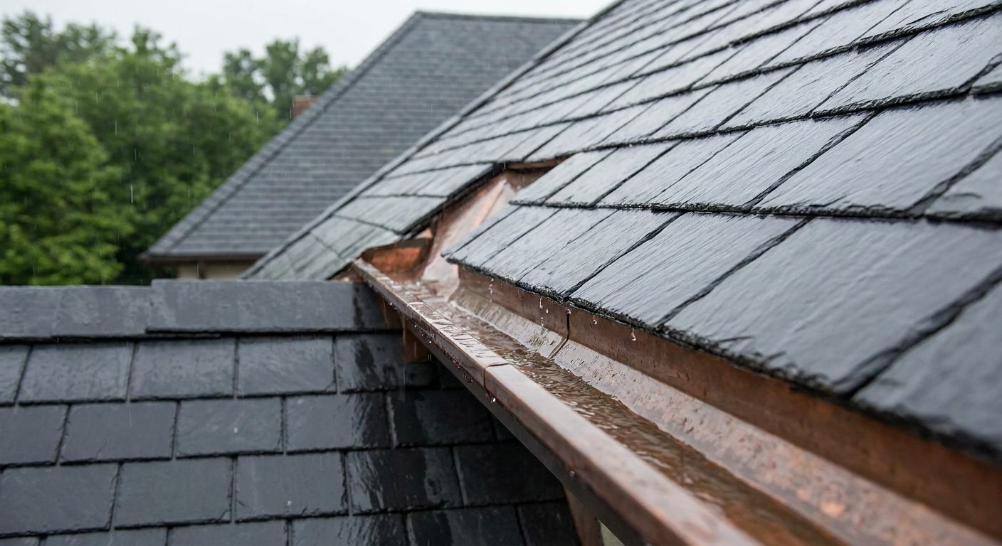 Valley gutter systems ranked by leak resistance
