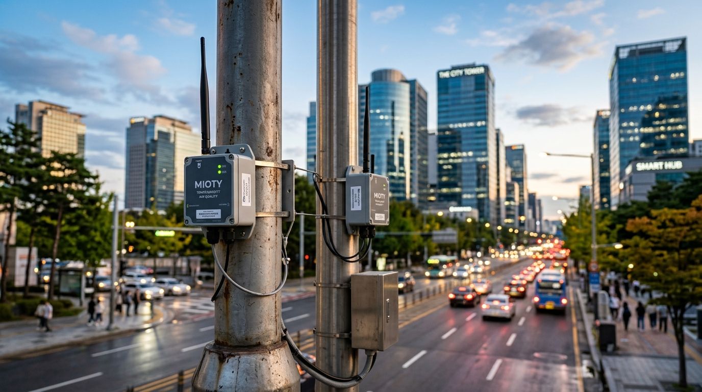 Best mioty sensors for smart city infrastructure monitoring