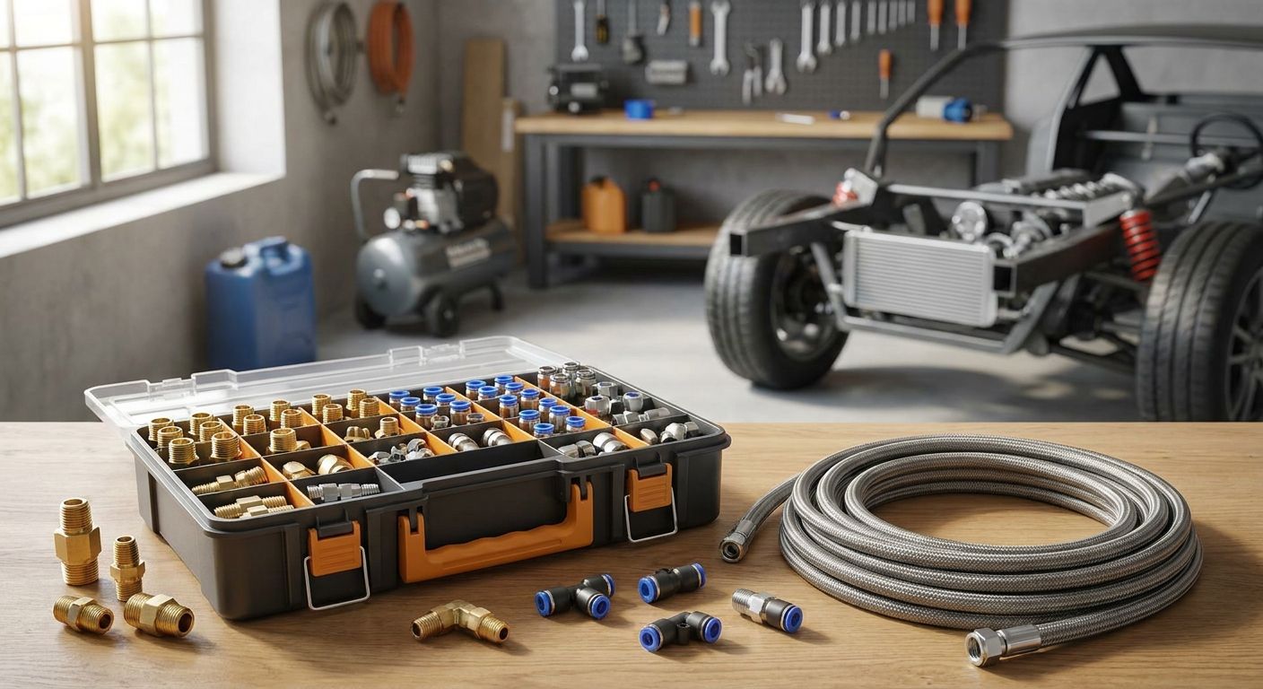 Best NPT fittings kits for air suspension plumbing 2026