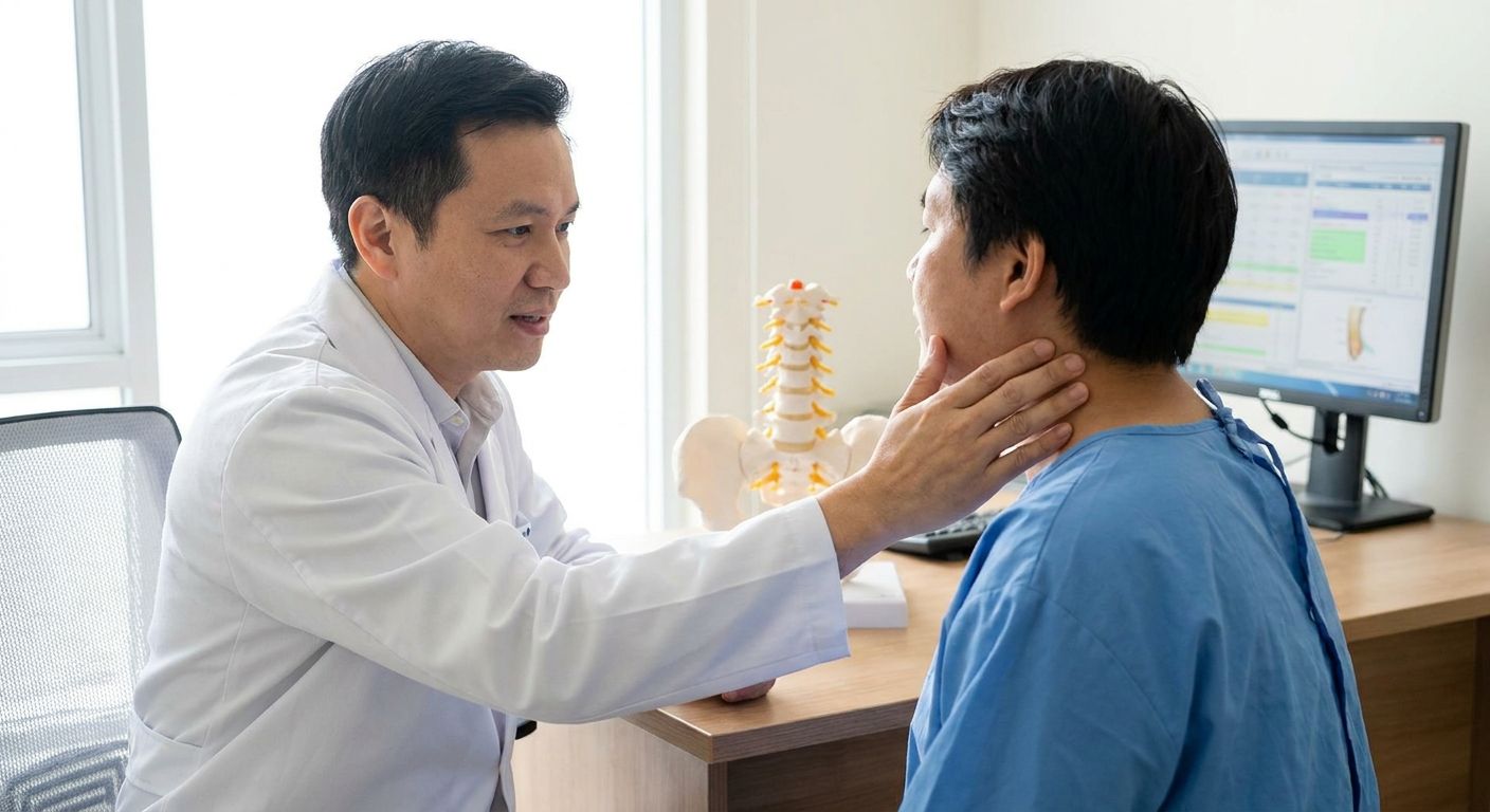 How to treat facet joint pain in the neck