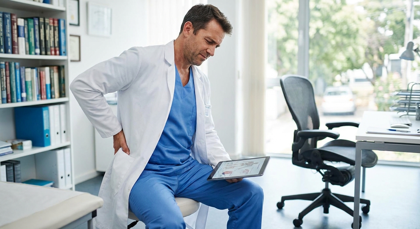 Pain management for surgeons and clinicians with back pain