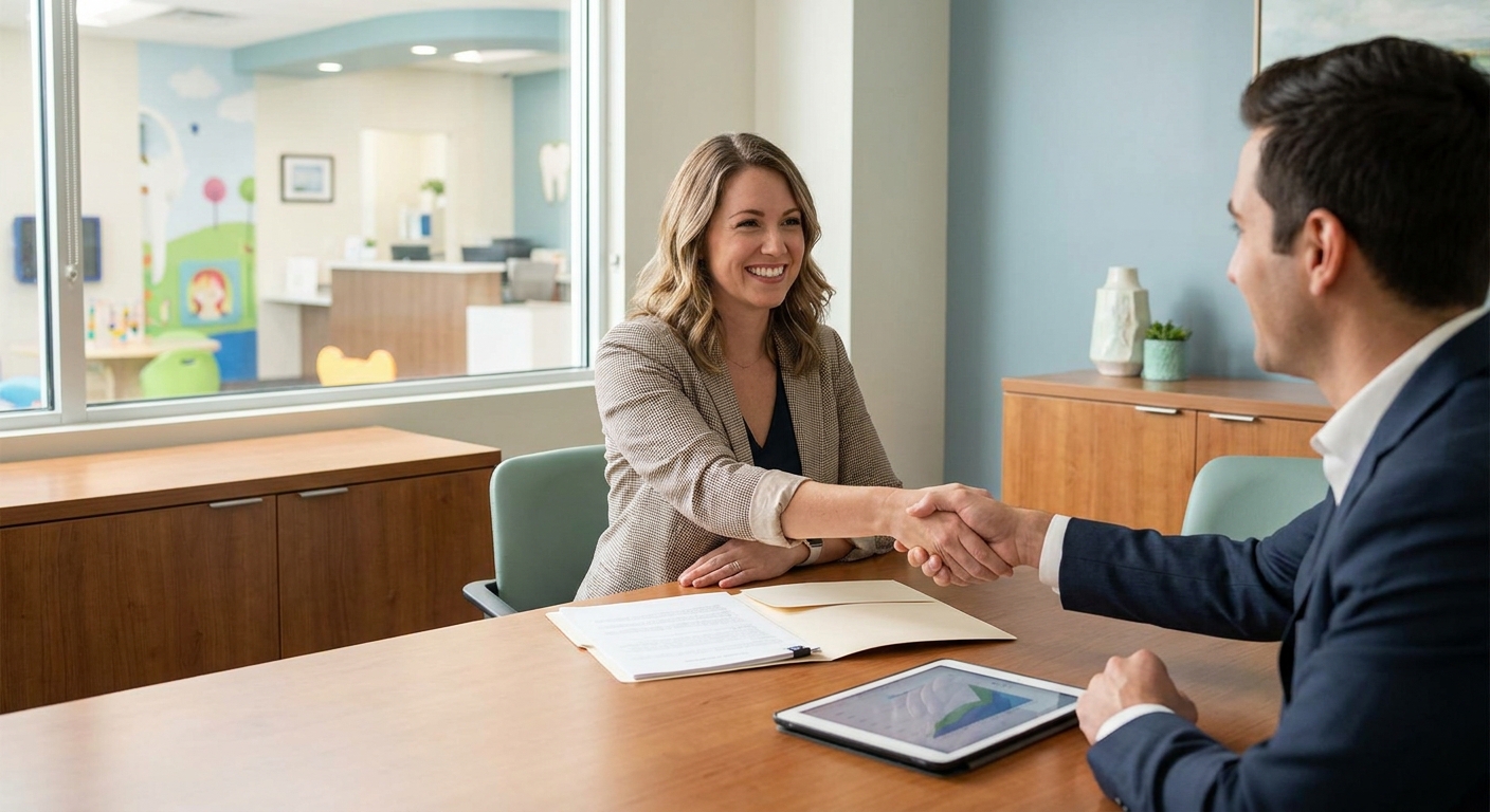 Dental practice broker services for pediatric practices