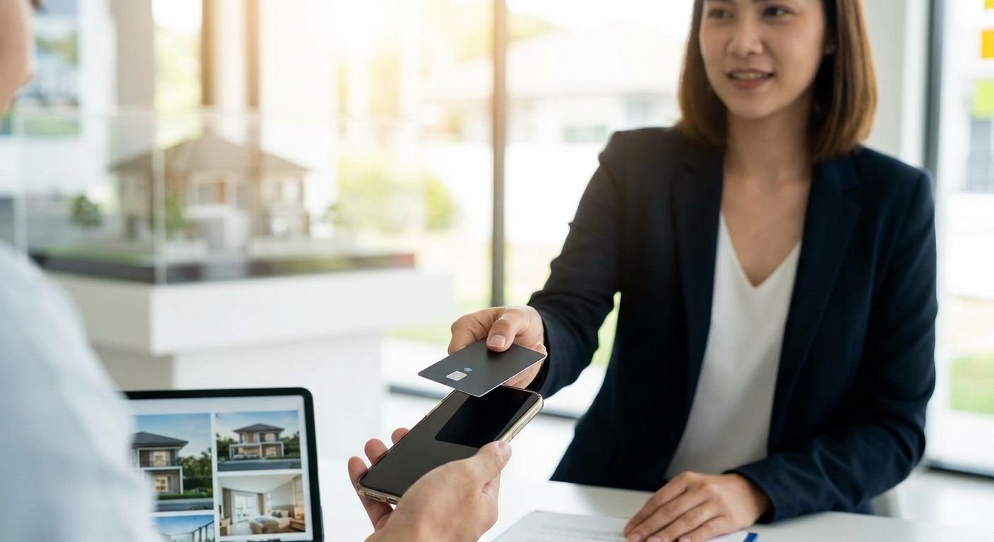 NFC business cards for real estate agents