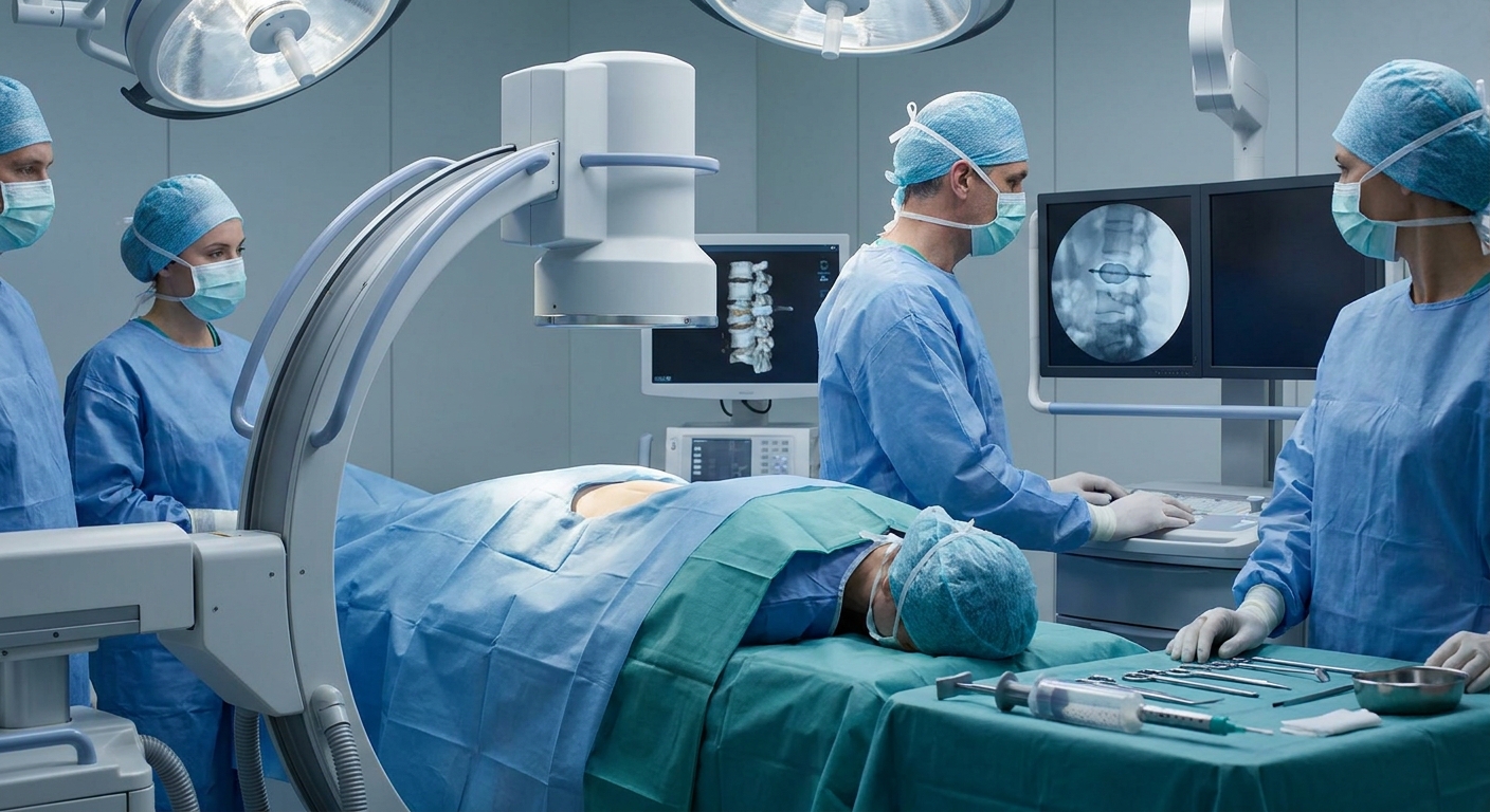 How kyphoplasty treats spinal compression fractures