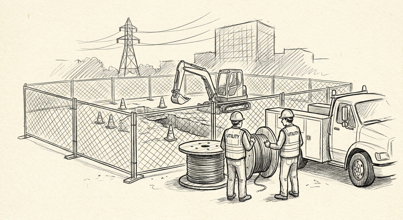 Best temporary fence rental for utility companies