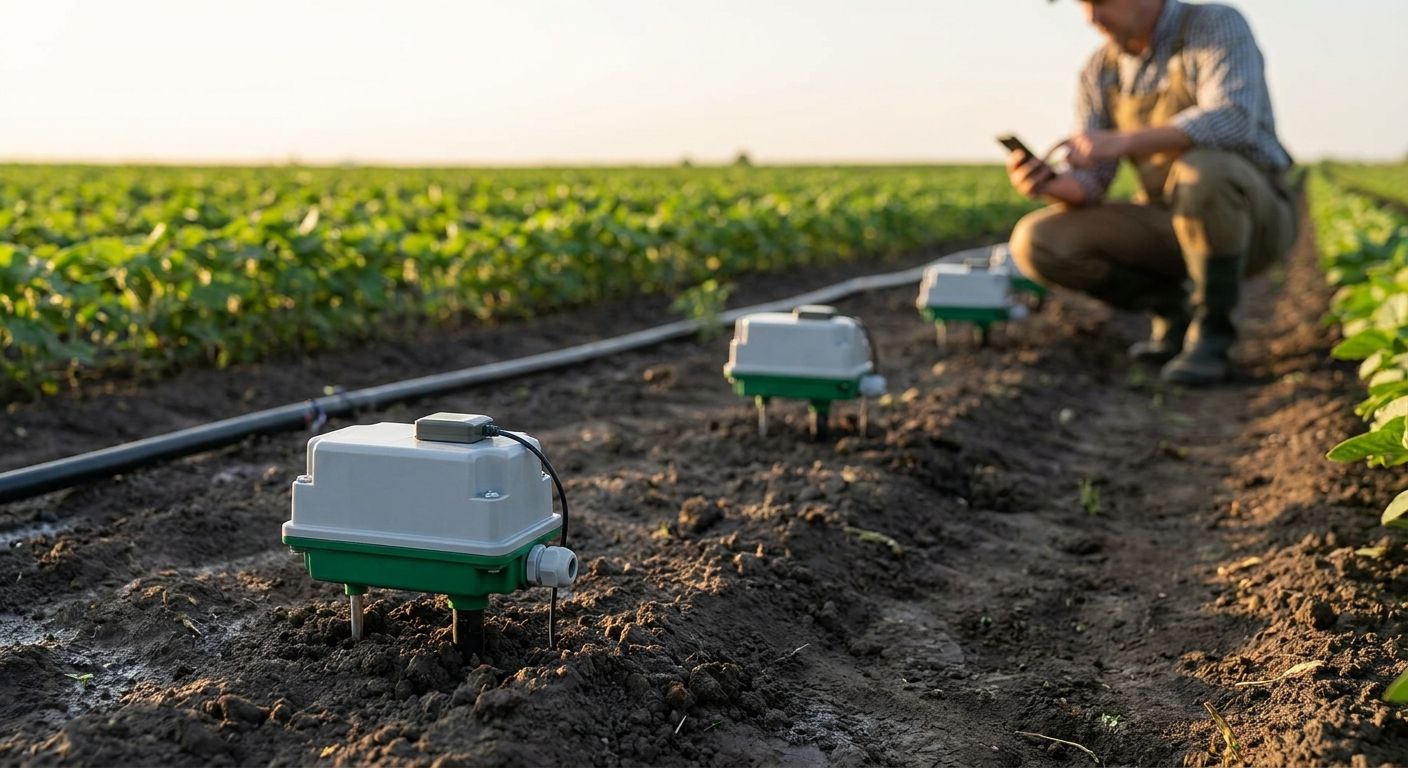 Best LoRaWAN soil moisture sensors for agriculture and irrigation