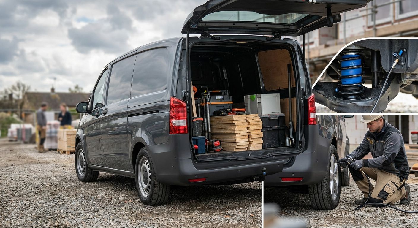 Mercedes Vito Payload Sag: Airbag Kit for Tradies Carrying Heavy Loads