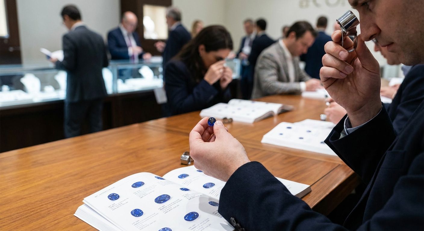 Best gemstone auctions for sapphire buyers