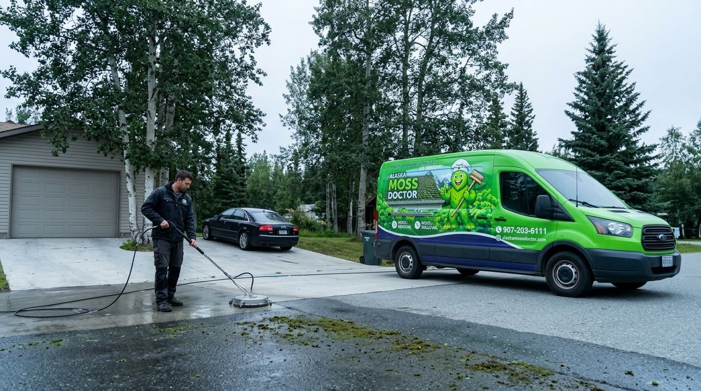 Best power washing service for Wasilla driveways