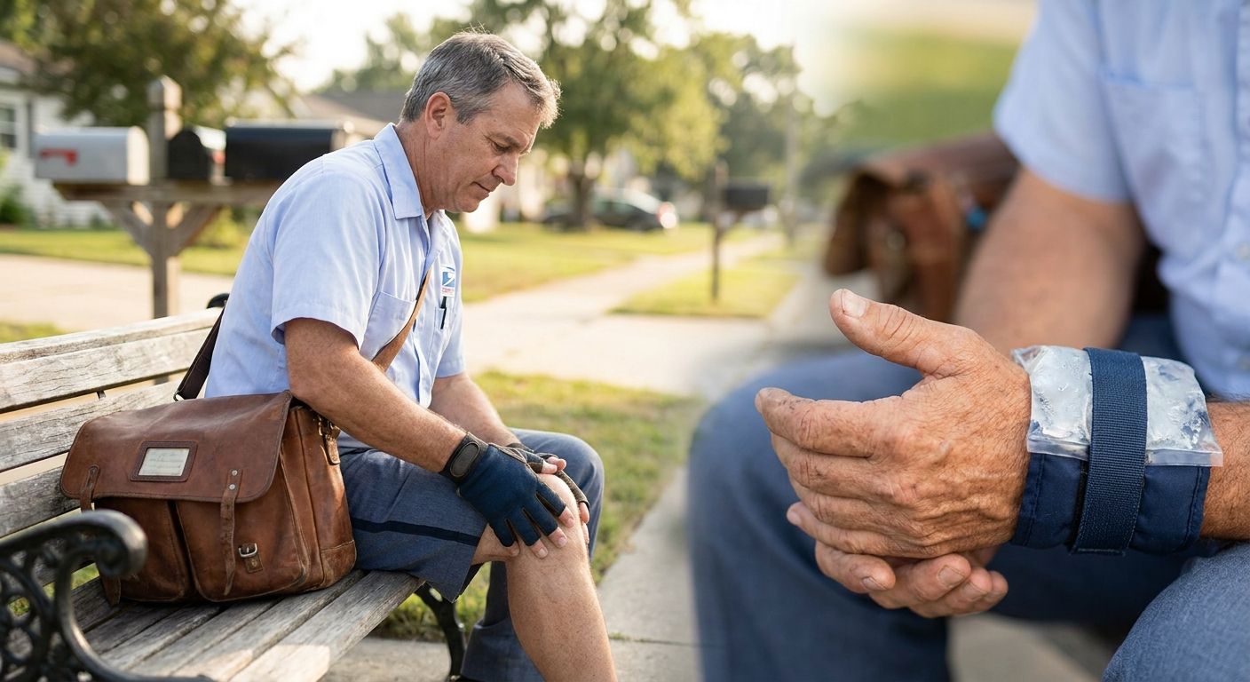 Pain management for mail carriers with chronic joint pain