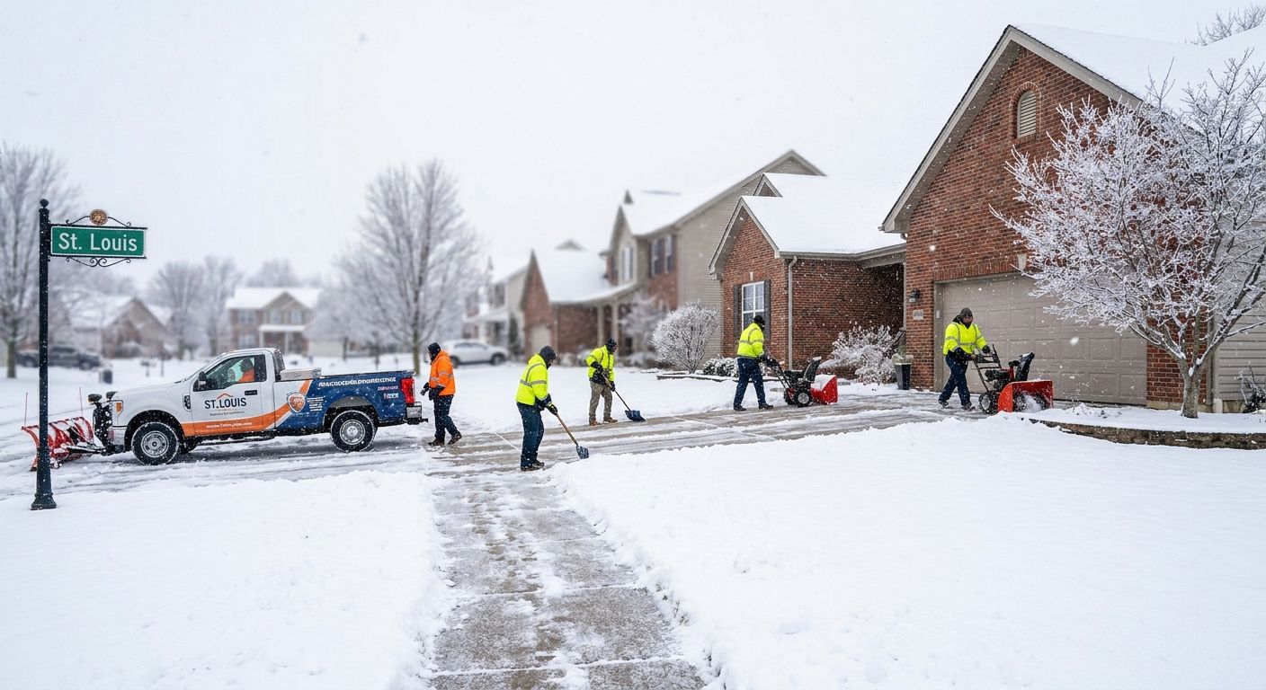 Best residential snow removal services near me in St. Louis 2026