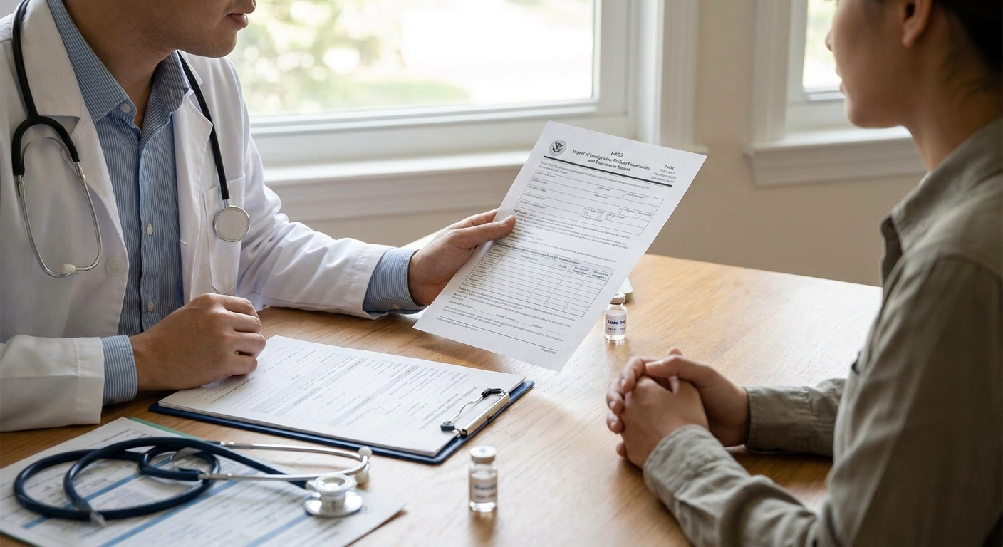 USCIS vaccination requirements for your I-693 medical exam
