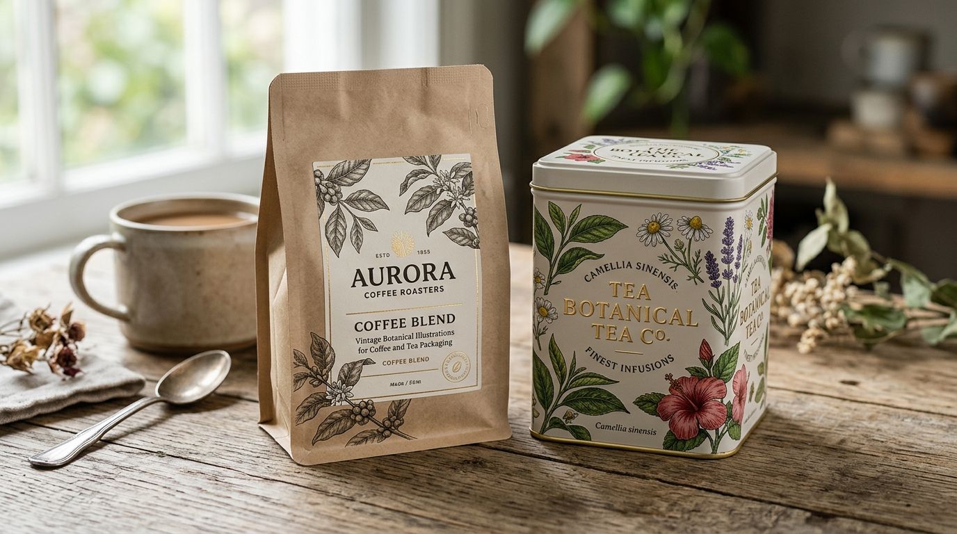 Vintage botanicals for coffee and tea brands: complete 2026 guide