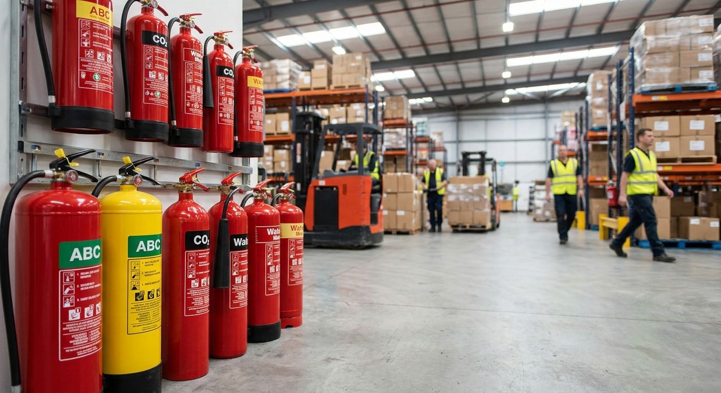 Best fire extinguishers for warehouses and distribution centers 2026