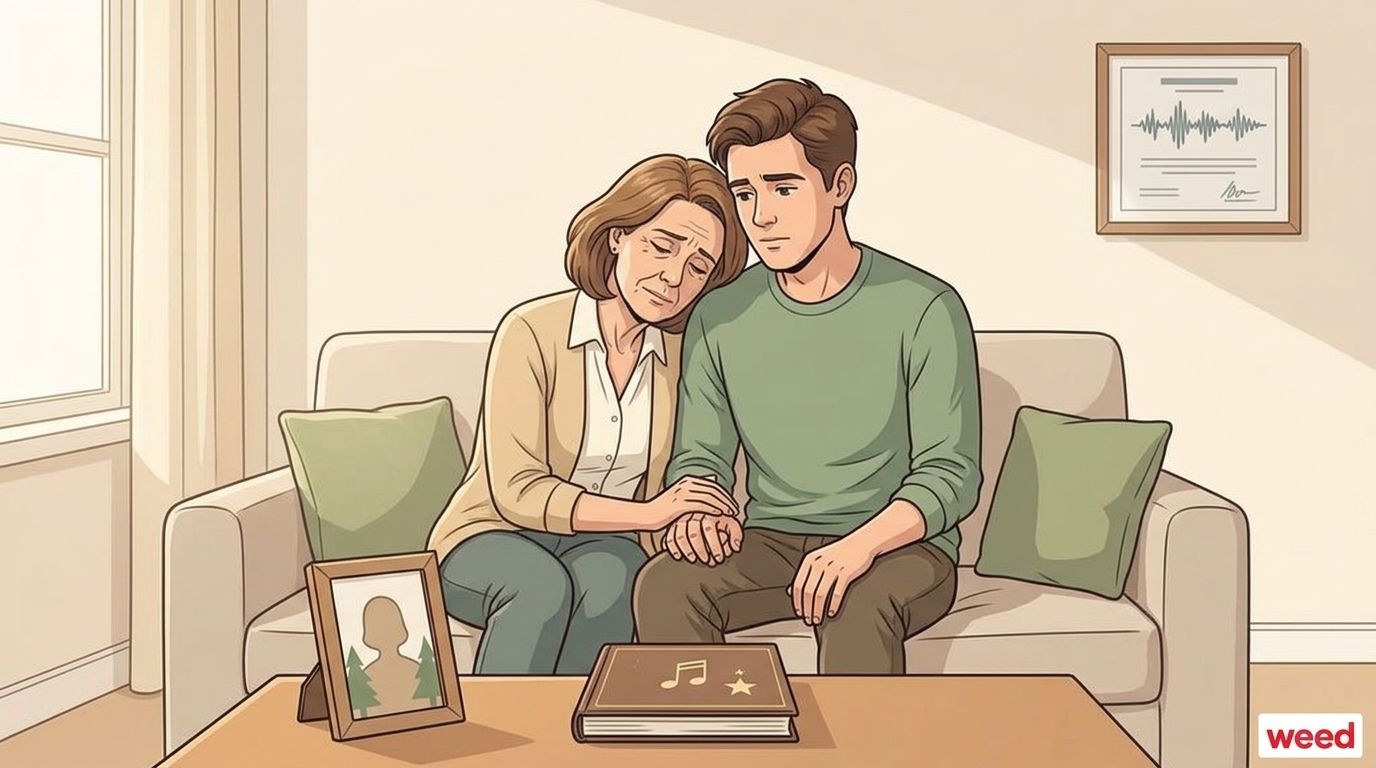 Custom memorial song for a holiday tribute during Christmas