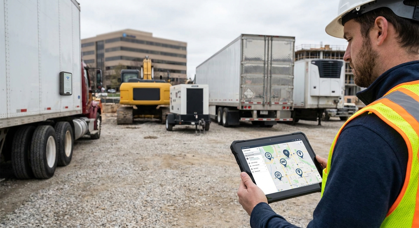 How to track trailers and plant equipment across multiple sites
