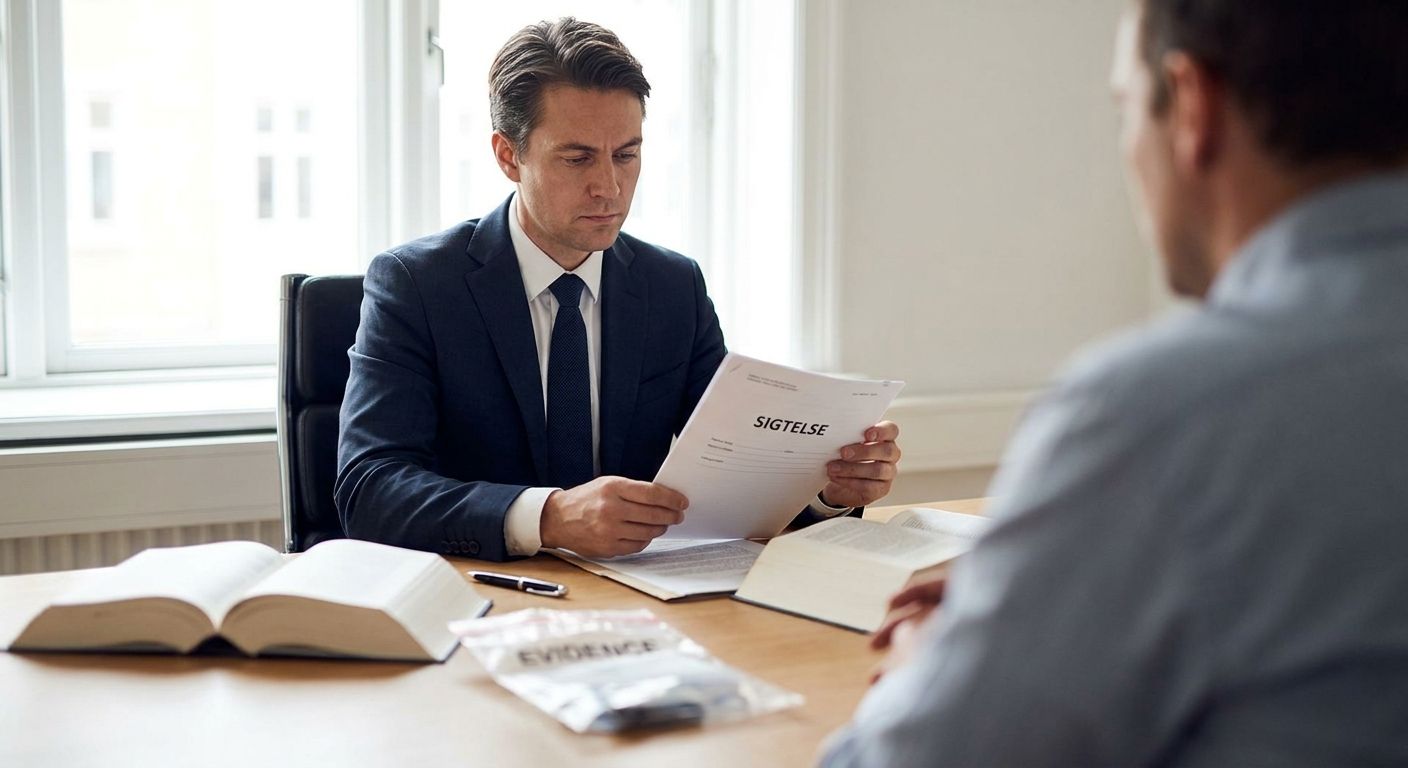 Advokat ved sigtelse for narkotikakriminalitet