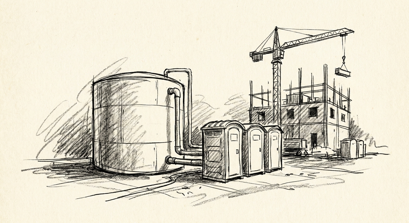 Best holding tank rental for job site restrooms