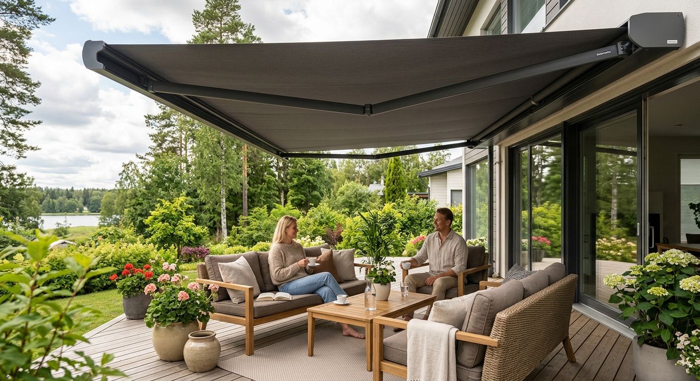 Best motorized patio awnings compared in 2026