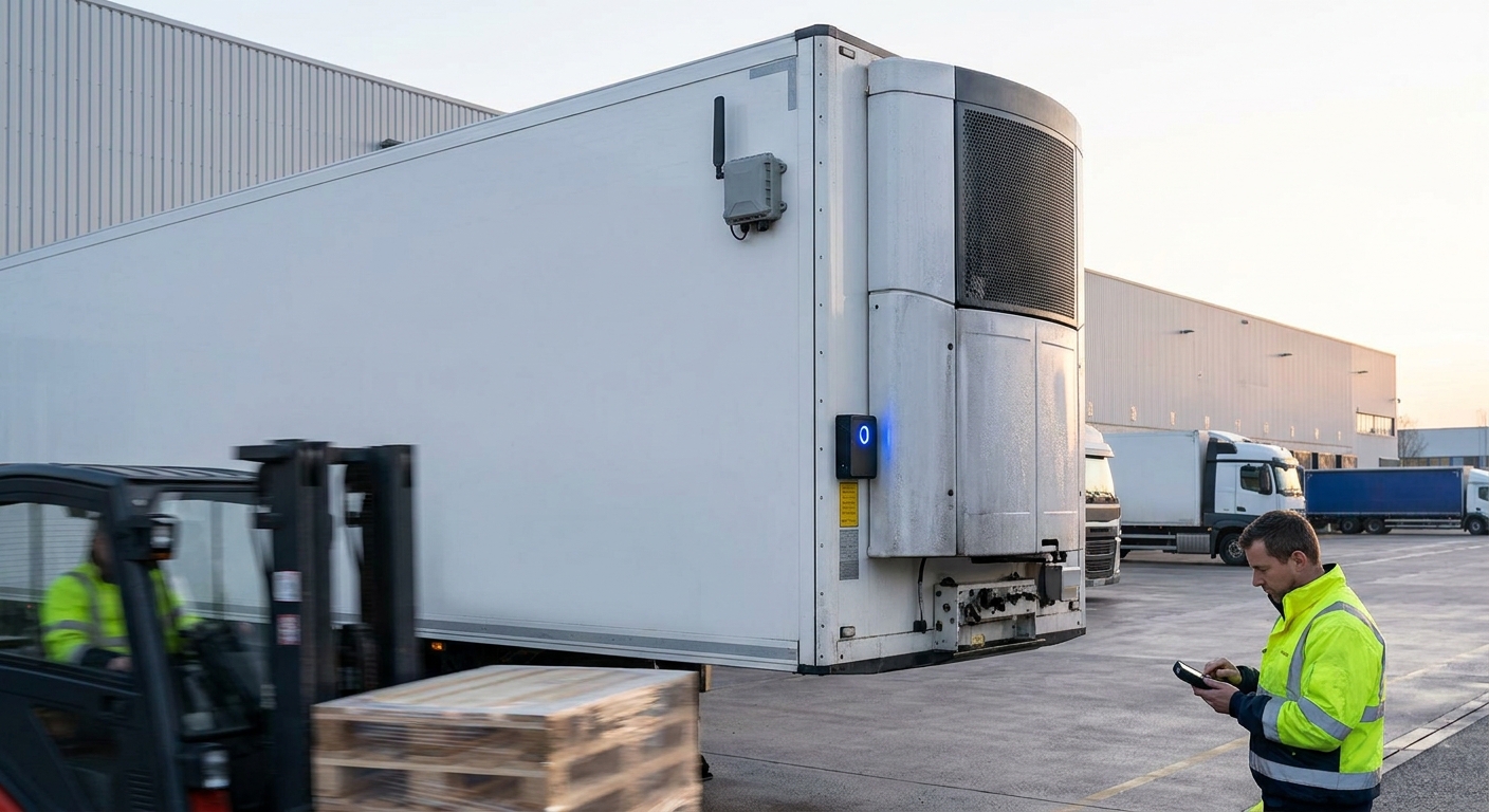 IoT tracking for refrigerated trailers and reefer trucks