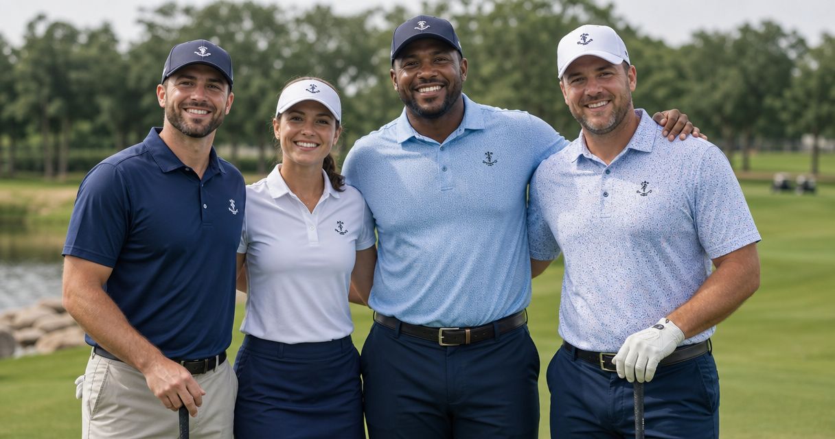 Best golf tournament shirt companies for charity events 2026
