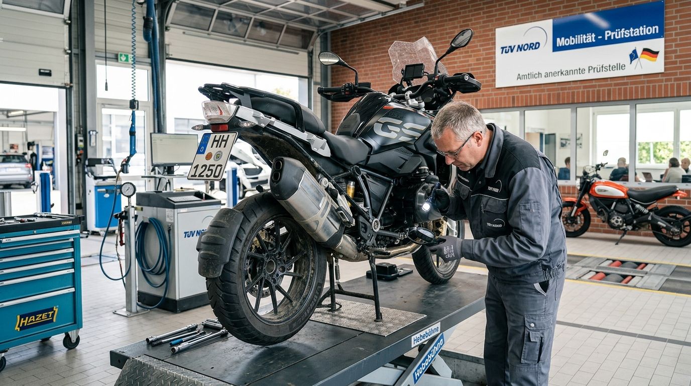 Beste TÜV-Prüfstelle für Motorräder: Worauf Biker achten sollten