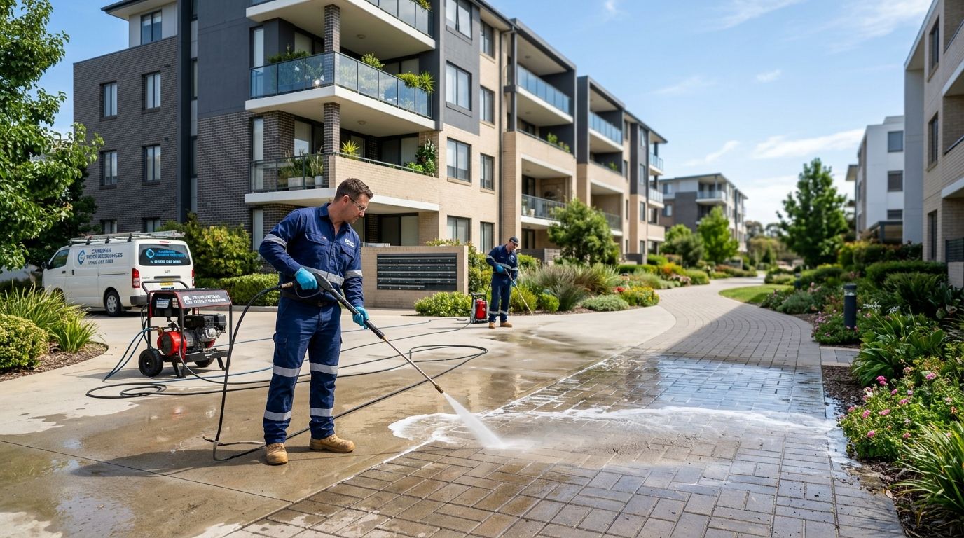 Best pressure cleaning services for Canberra strata 2026