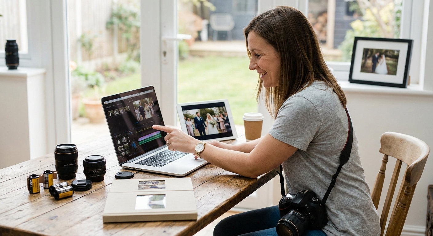 Personalized highlight reels for wedding photographers