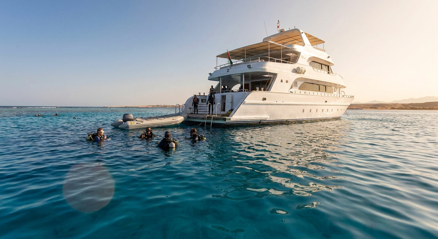 Scuba diving liveaboard trips from Hurghada