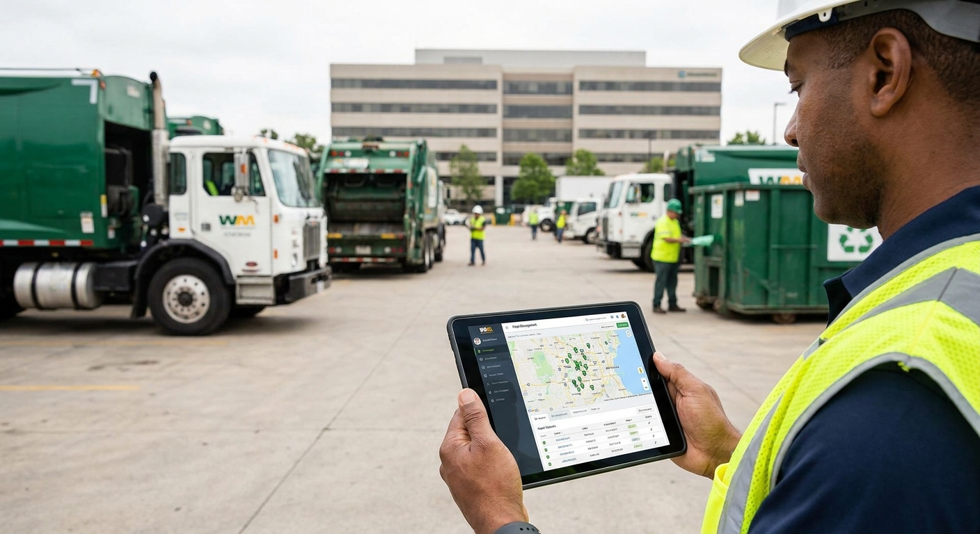 Fleet management software for waste management companies