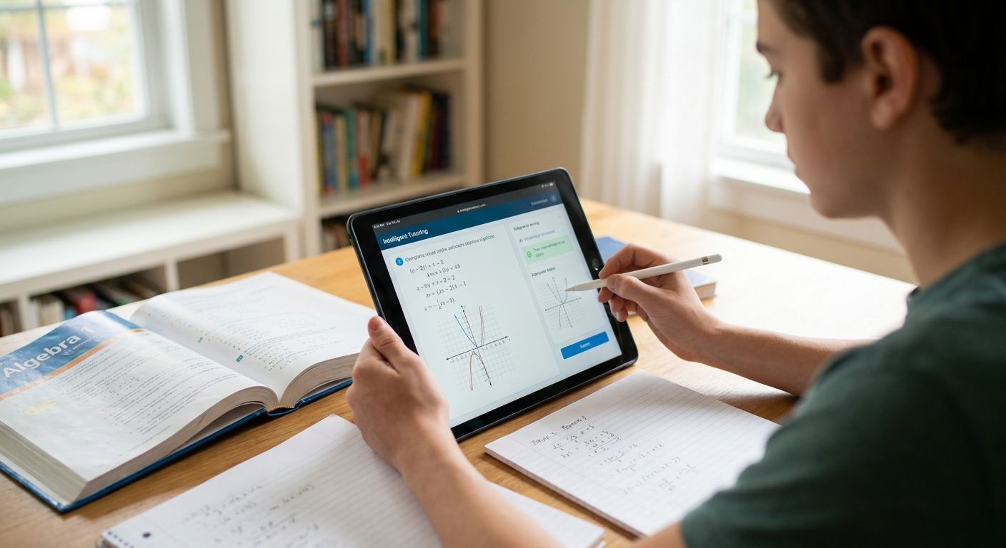 AI math tutor for algebra 1 students