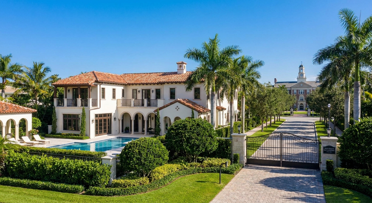 Best luxury homes near top schools in Palm Beach County