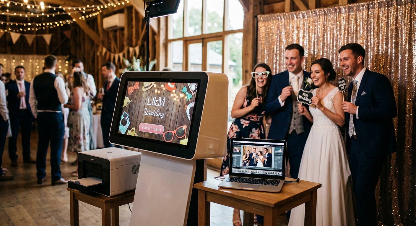 Live photo booth software for weddings